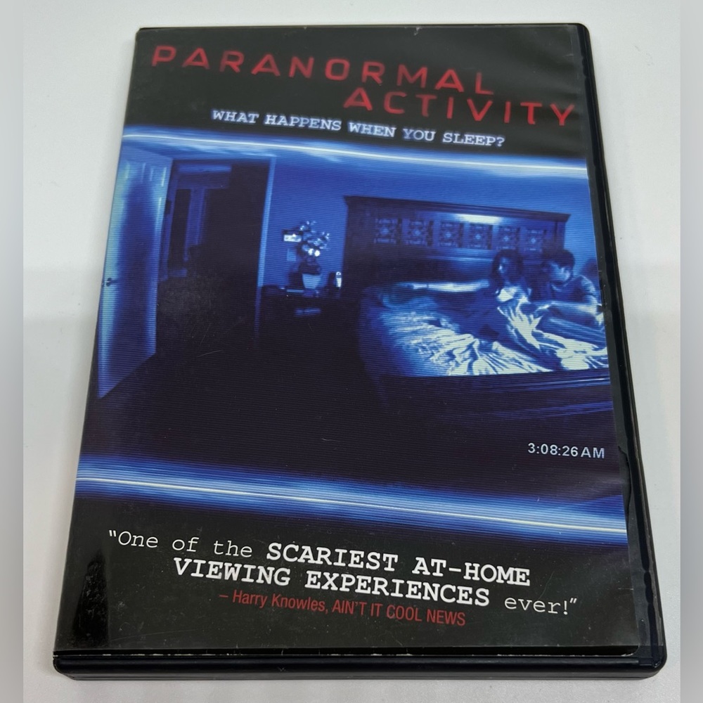DVD Paranormal Activity Horror Movie